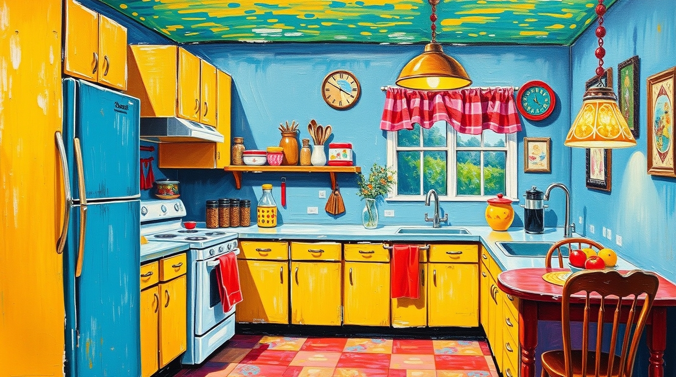 1970's Kitsch Kitchen